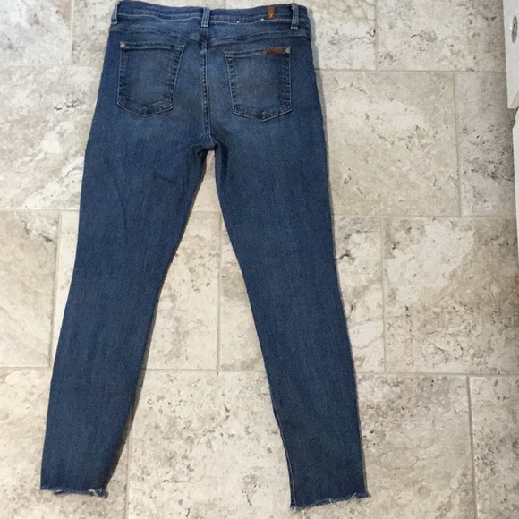 7 for all mankind Skinny high waist ankle women’s jeans size 30 - Picture 1 of 3